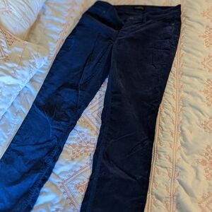 Women's Blue Corduroy Pants